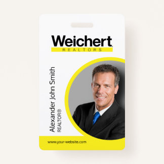 Weichert Realtors ID Card Badge ID Badge
