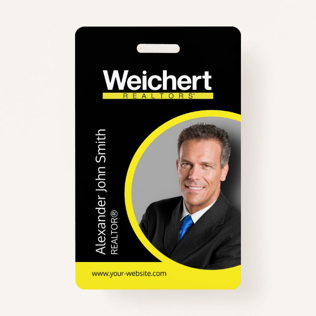Weichert Realtors ID Card Badge ID Badge (Front)