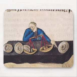 Weighing Bars of Camphor Mouse Mat