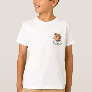 Weighing Scale Puppy Kids T-Shirt