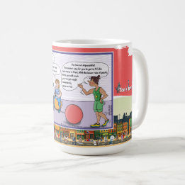 Weight and See | Dry Logic Humor Classic Coffee Mug