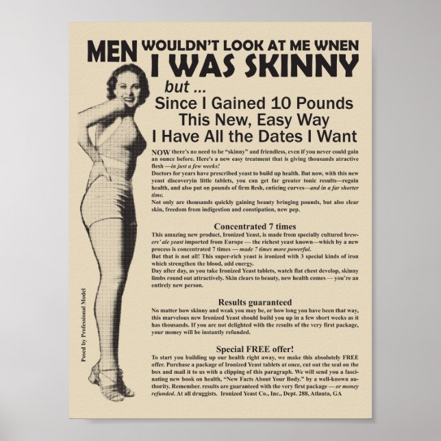 weight gain poster (Front)