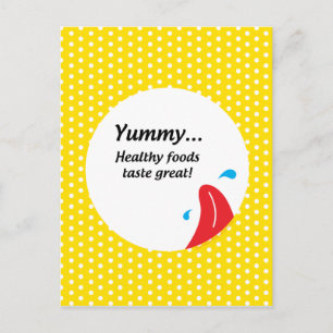 Weight & Health Conscious Postcard