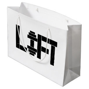 Weight Lift Large Gift Bag