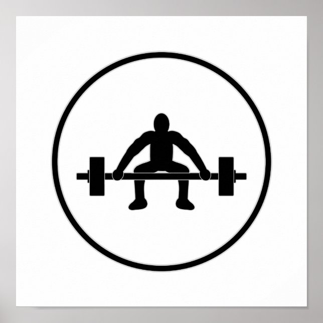 Weight Lift Sign (Front)