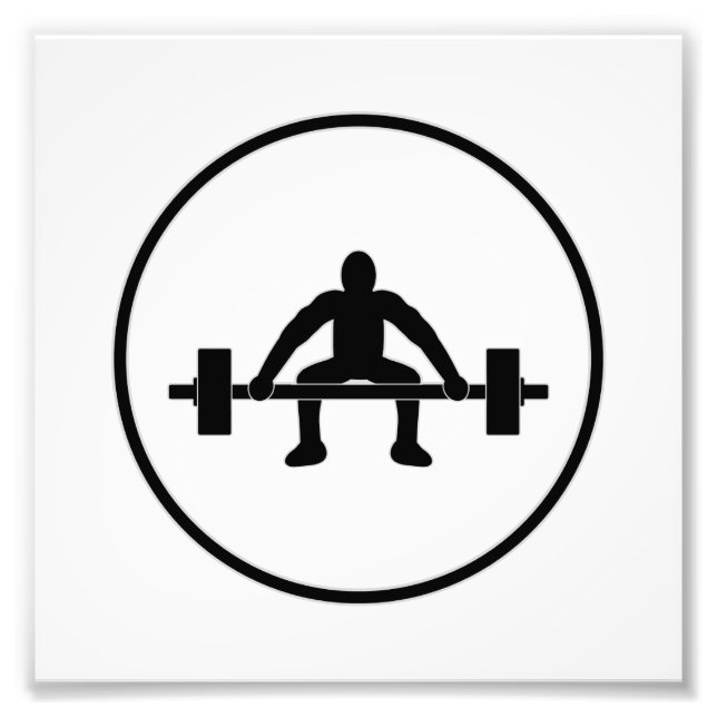 Weight Lift Sign (Front)