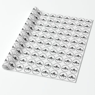 Weight Lift Sign Wrapping Paper