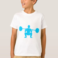 Weight Lifter 01 - Sky Blue