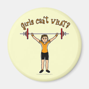 Weight Lifter (Light) Magnet