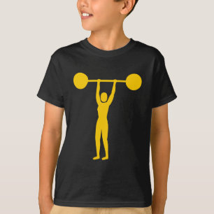 Weight Lifting 02 - Amber T-Shirt