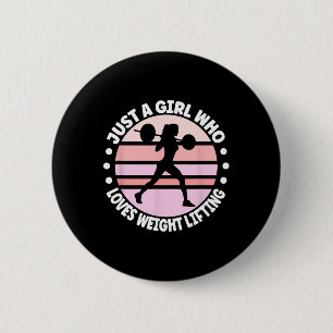 Weight Lifting Apparel Bodybuilding Fitness Gym Fo 6 Cm Round Badge