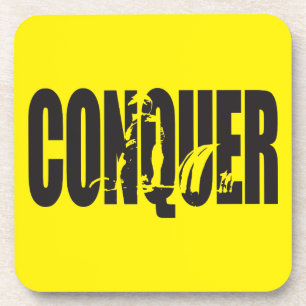Weight Lifting Motivation - CONQUER Coaster