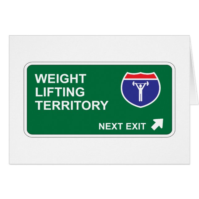 Weight Lifting Next Exit (Front Horizontal)
