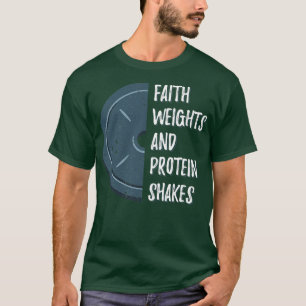 Weight Lifting Protein Shake Fitness Lover Gift  T-Shirt