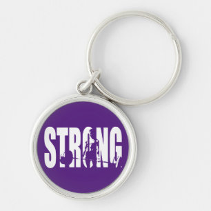 "Weight Lifting" Women's Motivation - STRONG Key Ring