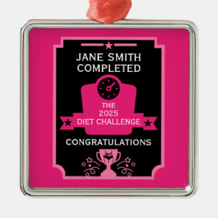 Weight Loss Congratulation Metal Tree Decoration
