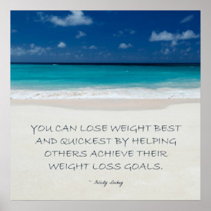 Weight Loss Motivation: Beach Ready 15 Poster