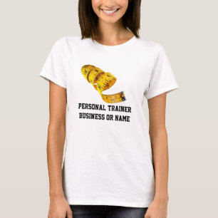 Weight Loss, Yellow Tape Measure T-Shirt