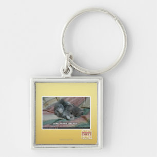 Weight of own cuteness key ring