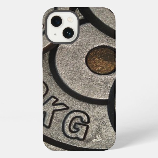Weight Plate Phone Case (Back)