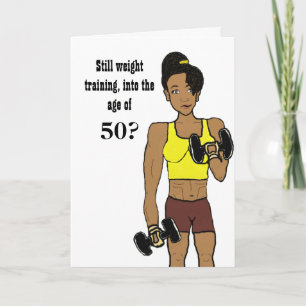 Weight training after 50 card