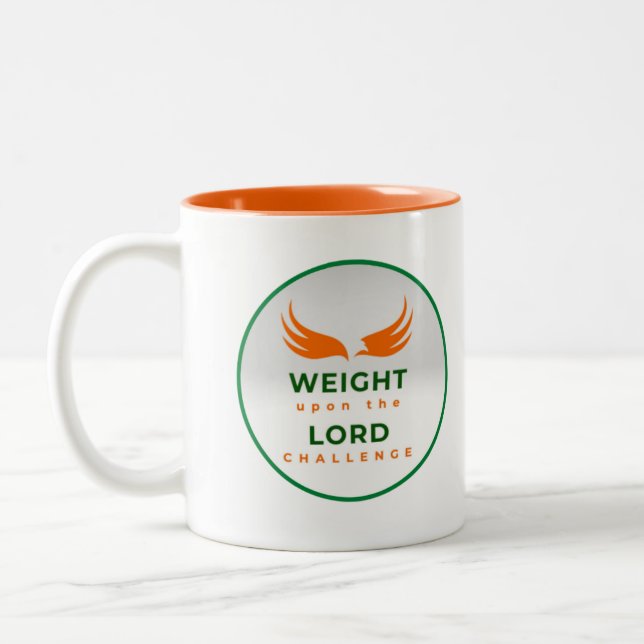Weight Upon The Lord Mug (Left)