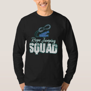 Weighted Jump Rope Double Dutch Workout Boxing Squ T-Shirt
