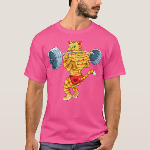 Weightlifing Barbell Funny Workout Gym Weightlift T-Shirt