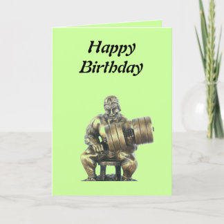Weightlifter Card