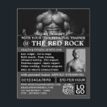 Weightlifter, Personal trainer, Gym Advertising Flyer<br><div class="desc">Weightlifter,  Personal trainer,  Gym Advertising Flyers By The Business Card Store.</div>