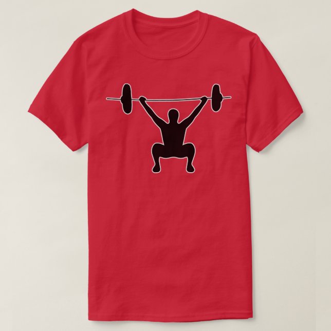 Weightlifting 8 T-Shirt (Design Front)
