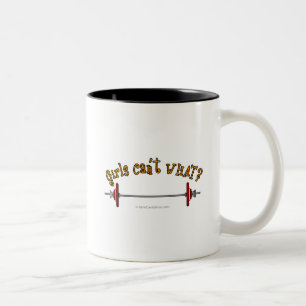 Weightlifting - Barbell Two-Tone Coffee Mug