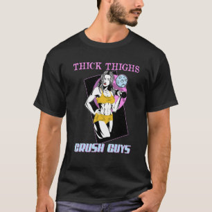 Weightlifting Bodybuilding Fitness Thick Thighs Cr T-Shirt