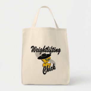 Weightlifting Chick #4 Tote Bag