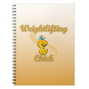 Weightlifting Chick Notebook