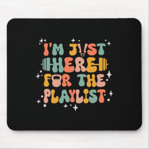 Weightlifting Funny Gym Workout Women Exercise  Mouse Mat