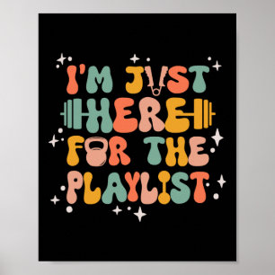 Weightlifting Funny Gym Workout Women Exercise Poster