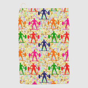 Weightlifting   golf towel