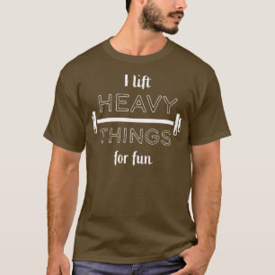 Weightlifting Gym Barbell T-Shirt