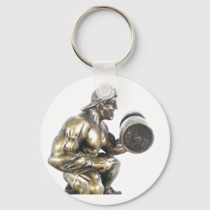 Weightlifting Key Ring