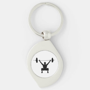 Weightlifting Key Ring