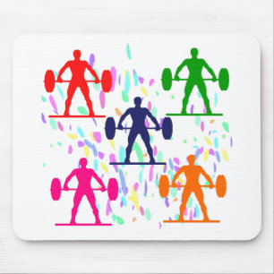 WEIGHTLIFTING MOUSE MAT