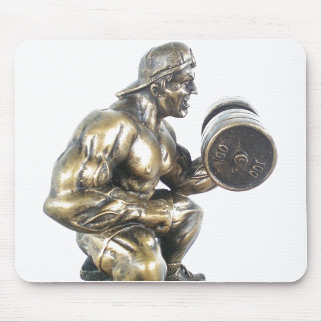 Weightlifting Mouse Mat (Front)