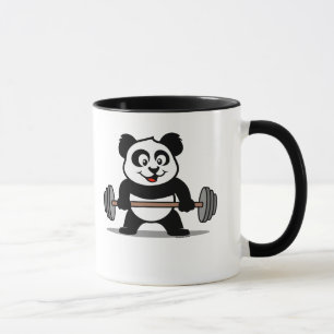 Weightlifting Panda Mug