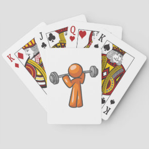 Weightlifting  Playing Cards