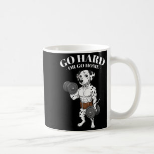 Weightlifting Quotes, Go Hard, Train Hard Bodybuil Coffee Mug