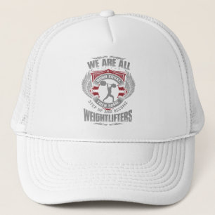 Weightlifting - Step Up - Workout Motivational Trucker Hat