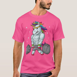 Weightlifting Unicorn - Funny Deadlift  Gym Gift T-Shirt