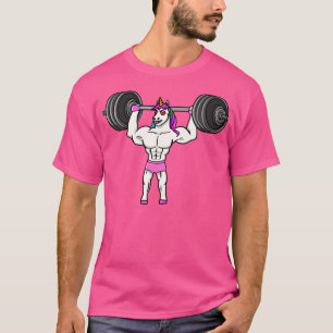 Weightlifting Unicorn Funny Powerlifting Fitness G T-Shirt
