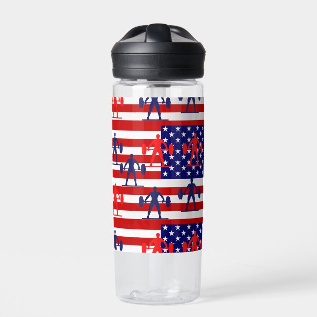 WEIGHTLIFTING  WATER BOTTLE (Front)